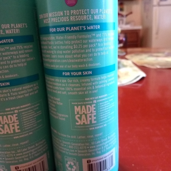 2: 16.5 OZ. SEVENTH GENERATION BODY WASH - Picture 6 of 7